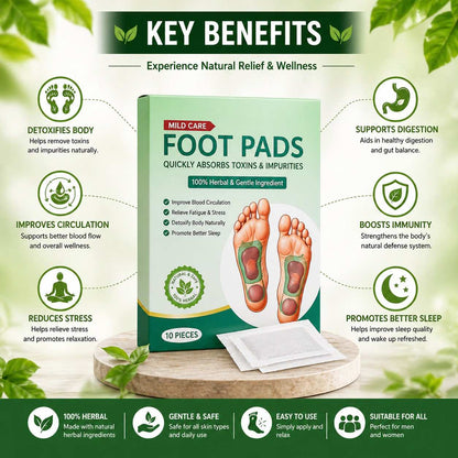 Premium Detox Foot Patches/ Pads (Total Pack of 20) 𝘽𝙪𝙮 1 𝙂𝙚𝙩 1 𝙁𝙧𝙚𝙚 𝙊𝙛𝙛𝙚𝙧