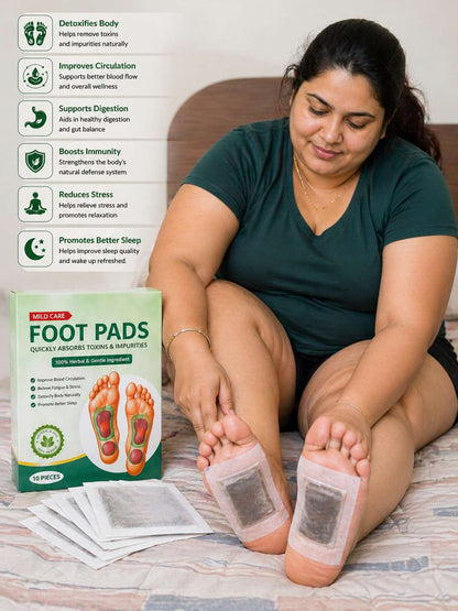 Premium Detox Foot Patches/ Pads (Total Pack of 20) 𝘽𝙪𝙮 1 𝙂𝙚𝙩 1 𝙁𝙧𝙚𝙚 𝙊𝙛𝙛𝙚𝙧