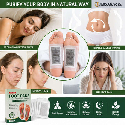 Premium Detox Foot Patches/ Pads (Total Pack of 20) 𝘽𝙪𝙮 1 𝙂𝙚𝙩 1 𝙁𝙧𝙚𝙚 𝙊𝙛𝙛𝙚𝙧