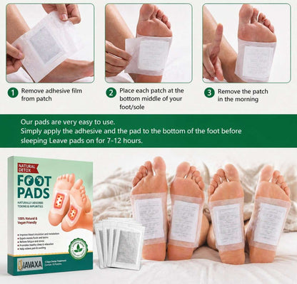 Premium Detox Foot Patches/ Pads (Total Pack of 20) 𝘽𝙪𝙮 1 𝙂𝙚𝙩 1 𝙁𝙧𝙚𝙚 𝙊𝙛𝙛𝙚𝙧