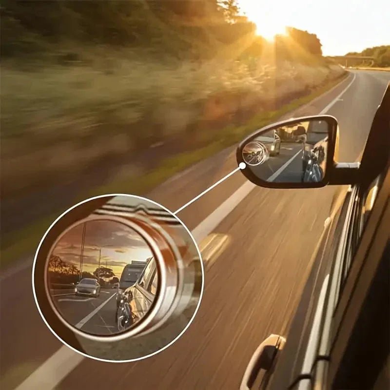 2 Inch Round Blind Spot Mirror | 🔥Pack of 2🔥 | FLAT 50% OFF SAVING