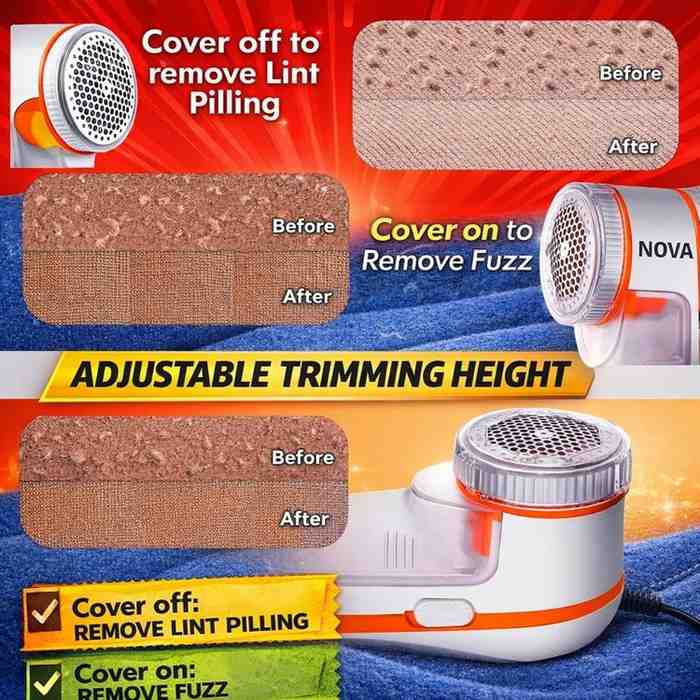 Premium Lint Remover Pro – Make Clothes Look New in Seconds!