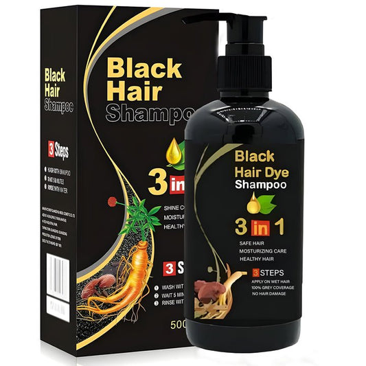 3 in 1 Black Hair Herbal Shampoo (Buy 1 Get 1 Free) - Good Stuff Online Store