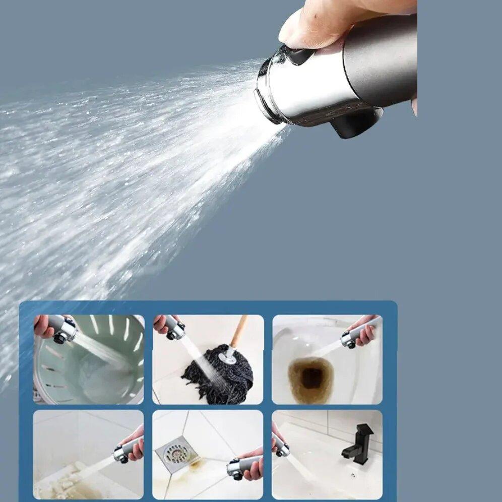 4 IN 1 High Pressure Shower Head - Good Stuff Online Store