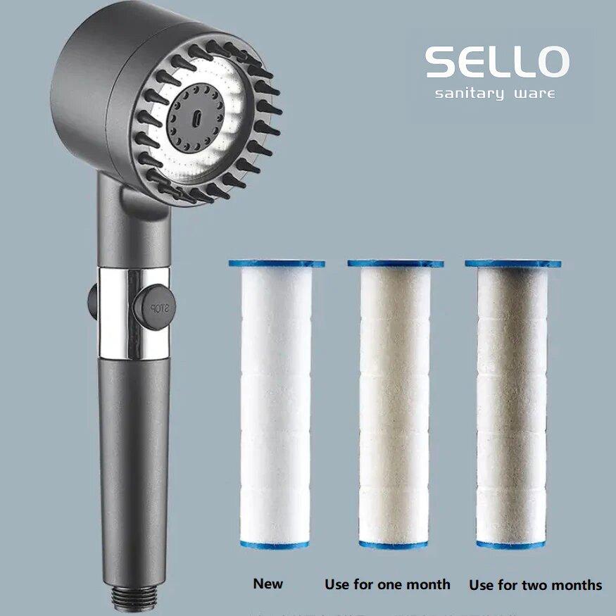 4 IN 1 High Pressure Shower Head - Good Stuff Online Store