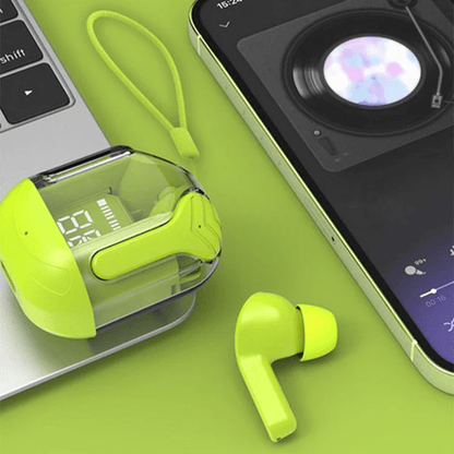Air31 Crystal Portable Mini Wireless Earbuds