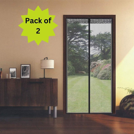 Anti - Mosquito Door Magnetic Curtains (Pack of 2) - Good Stuff Online Store