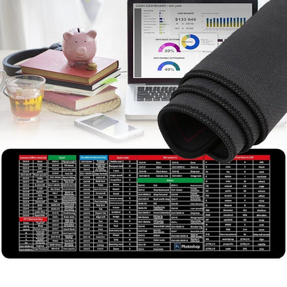 Anti - slip Keyboard Pad with Shortcut Key Patterns - Good Stuff Online Store