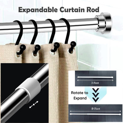 Drill-Free Length Adjustable Multipurpose Rod |🔥FLAT 50% SAVINGS🔥