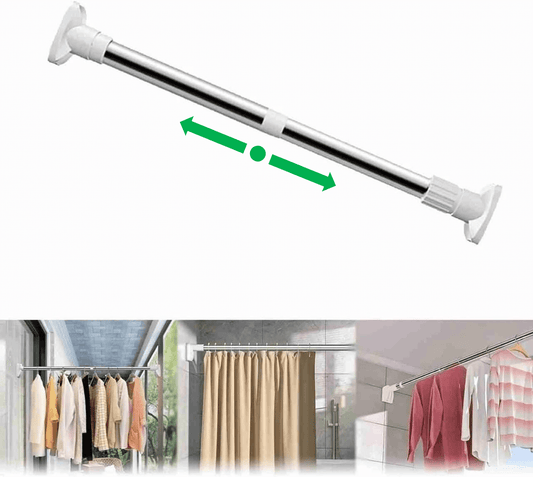 Drill-Free Length Adjustable Multipurpose Rod |🔥FLAT 50% SAVINGS🔥