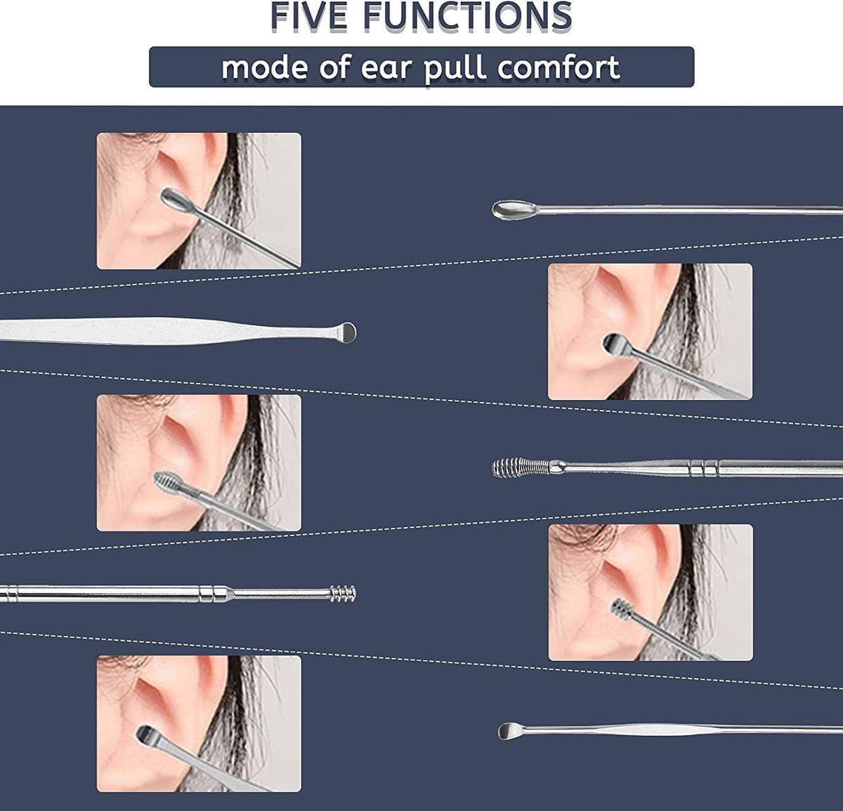 Ear Wax Removal Kit (6-Piece Set) | 🔥FLAT 50% SAVING🔥