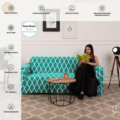 Elastic Fitted Sofa Covers - (3+1+1) Seater Sofa |🔥FLAT 50% SAVINGS🔥 - Good Stuff Online Store