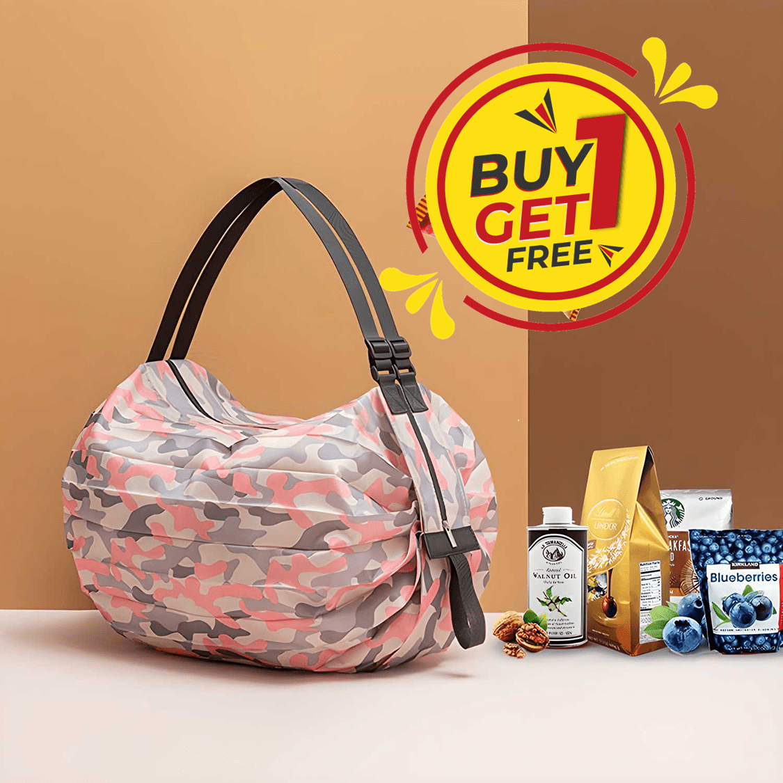 Foldable Shopping Bag - Super Lightweight |🔥FLAT 50% SAVING🔥 - Good Stuff Online Store