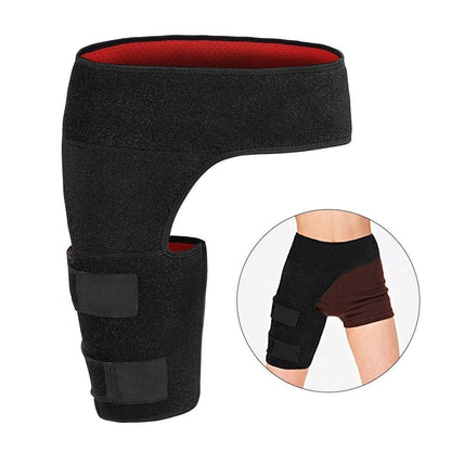Hip Brace Compression Brace for Hamstring Injury Sprains Sciatic Nerve Fitness Running & Yoga - Good Stuff Online Store