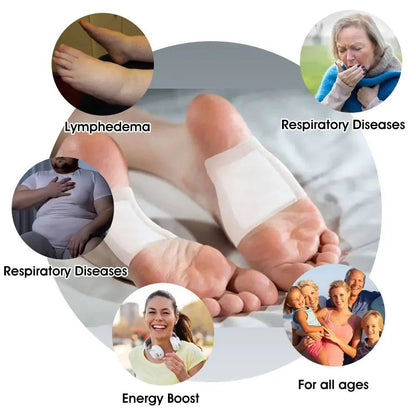 Bee Venom Detox & Slim Foot Patches - Natural Lymphatic Boost