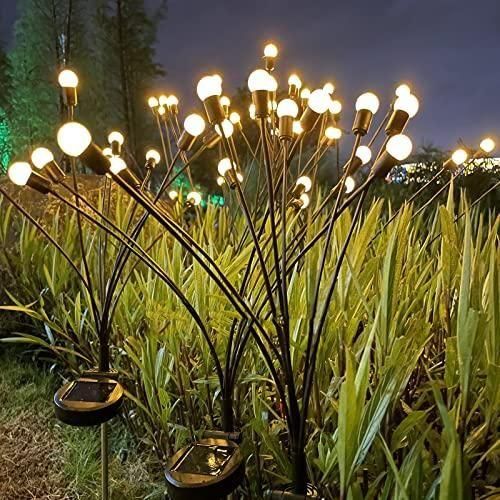 Solar Powered Firefly Garden Light (Warm White) - Good Stuff Online Store