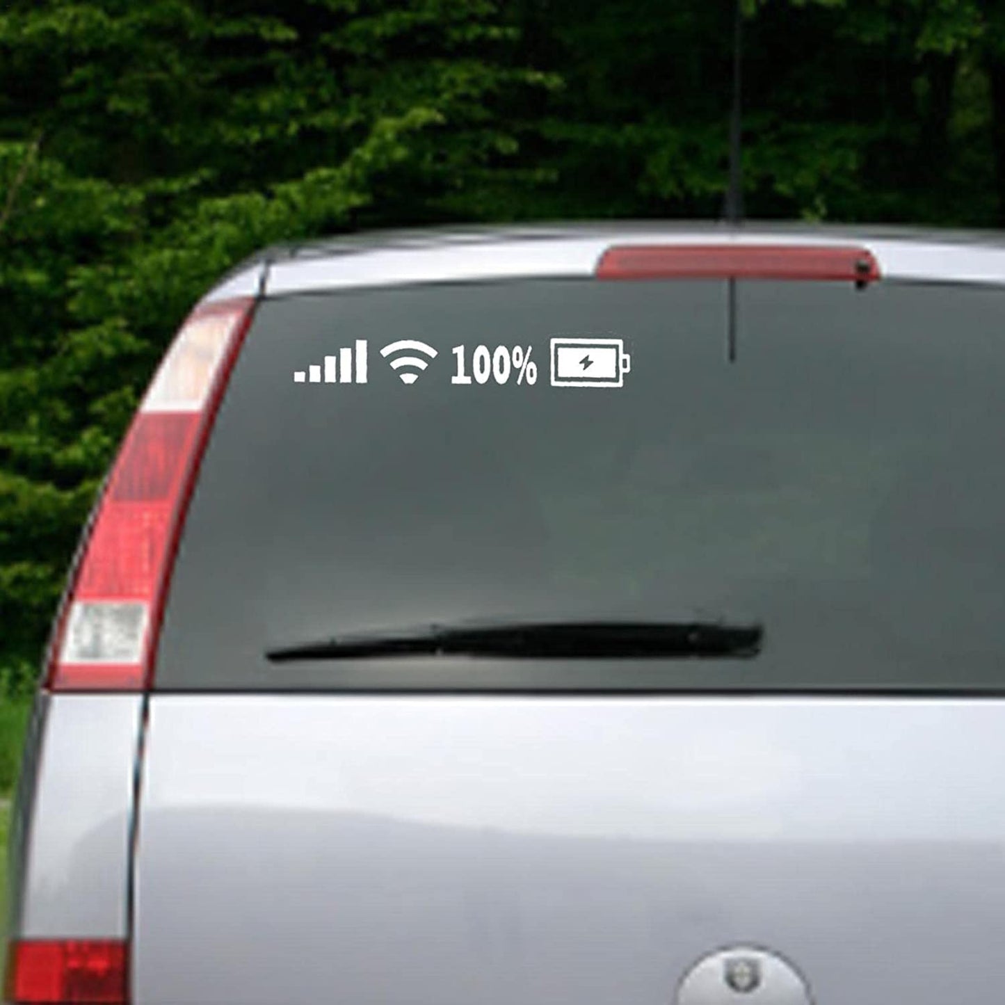 Wifi & Battery Reflective Sticker - Buy 1 Get 1 Free - Good Stuff Online Store