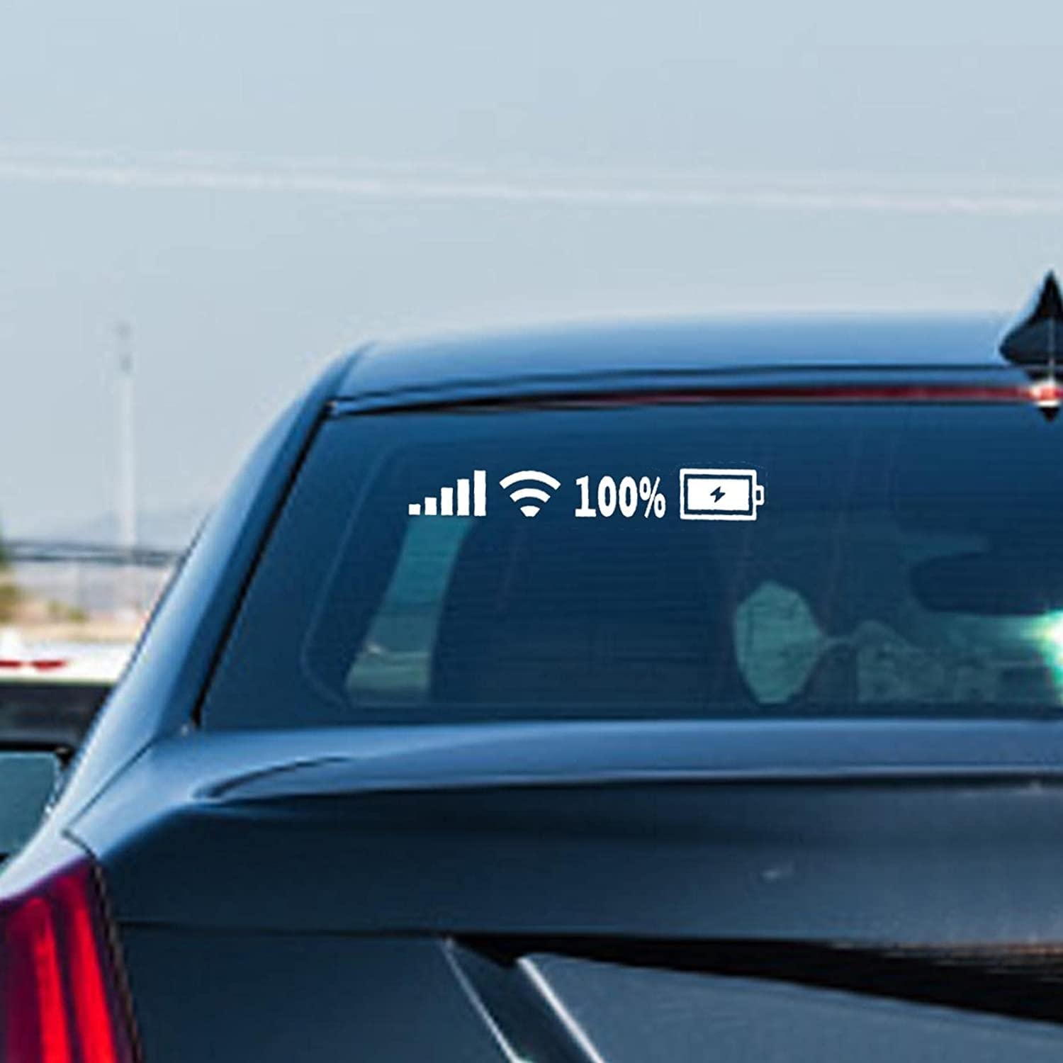 Wifi & Battery Reflective Sticker - Buy 1 Get 1 Free - Good Stuff Online Store